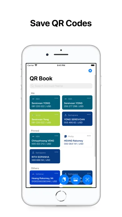 Screenshot di QR Book