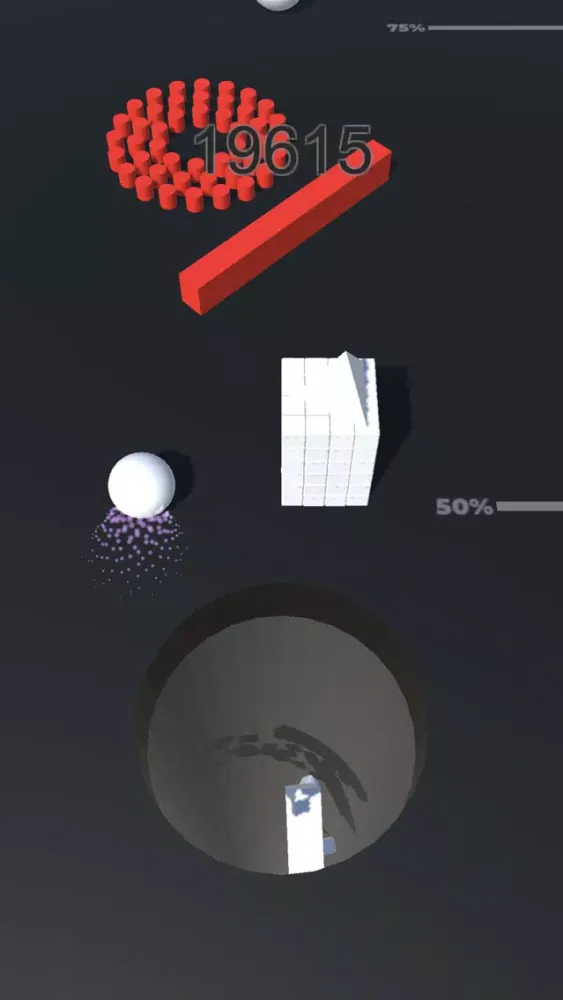 ภาพหน้าจอของ Hole vs Blocks