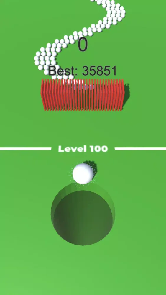 ภาพหน้าจอของ Hole vs Blocks