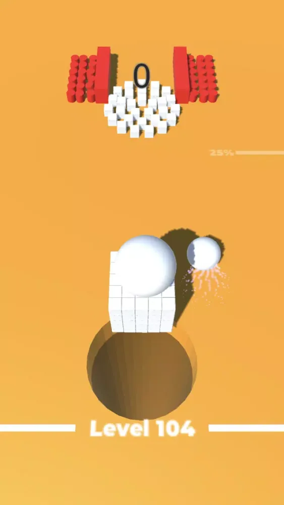 ภาพหน้าจอของ Hole vs Blocks