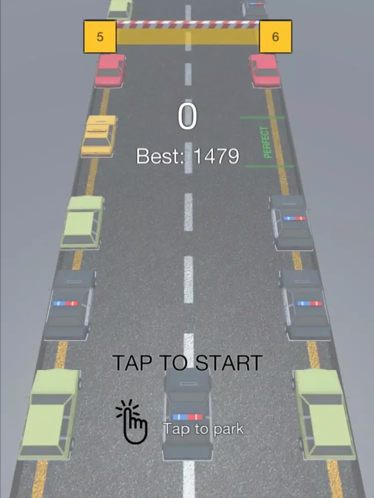 ภาพหน้าจอของ Tap Parking iPad 