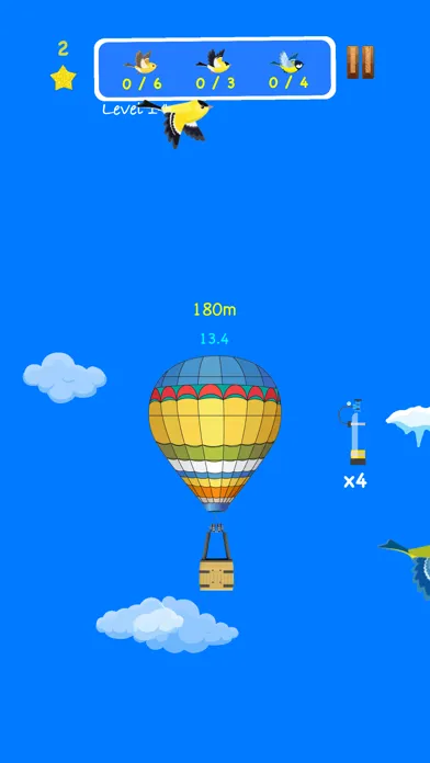 Tangkapan skrin Balloon Raise