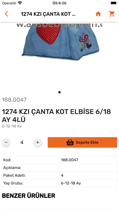 Capturas de tela do Aliş Bebe Toptan