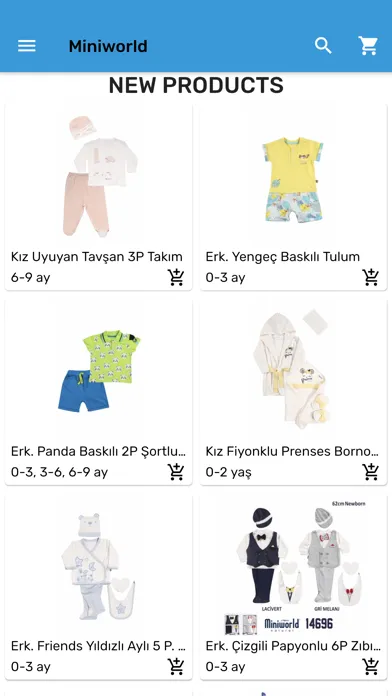 Capturas de pantalla de Miniworld - Baby Kids Wear