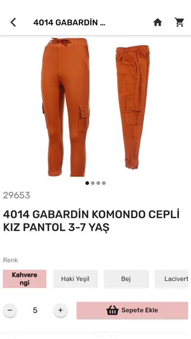 Screenshot di Minör Bebe Toptan