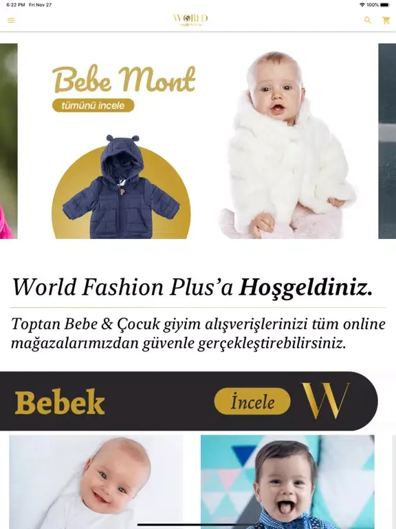 World Fashion Plus iPad 应用截图