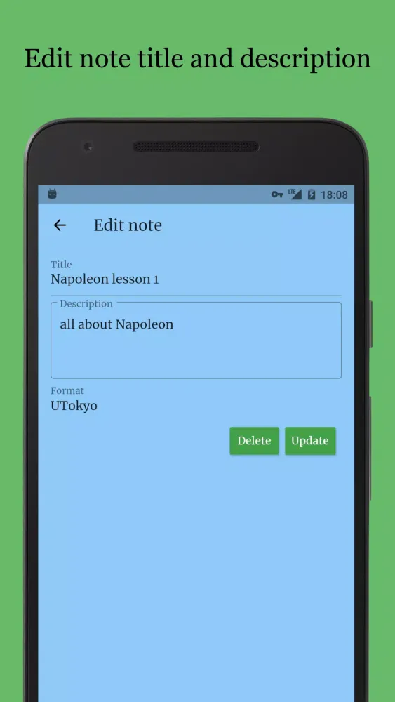 Capturas de pantalla de Elite Note