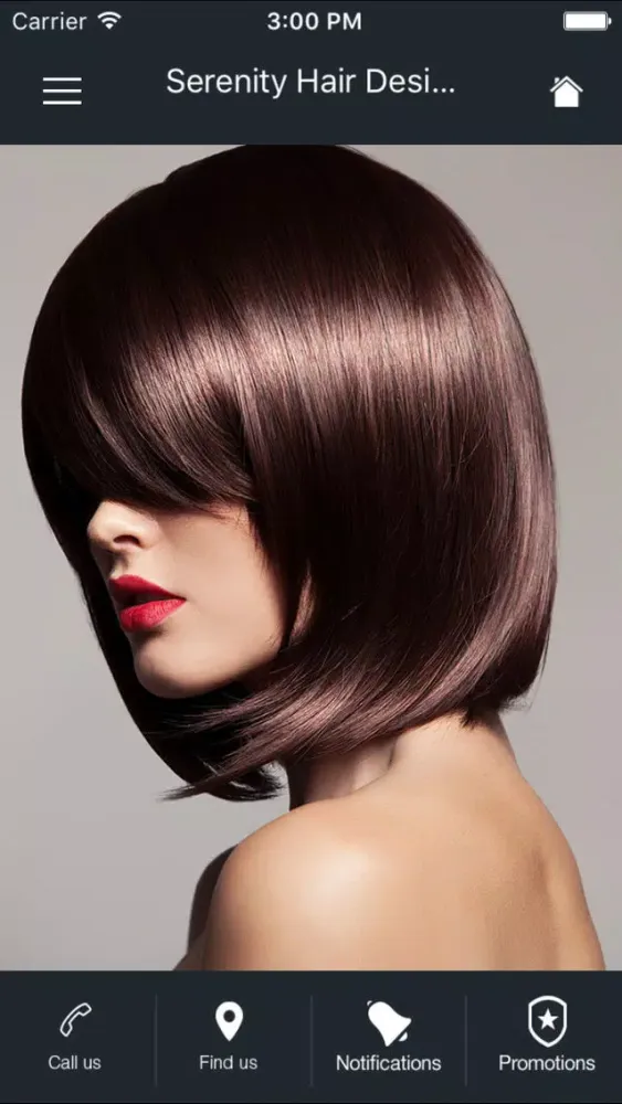Serenity Hair Design And Beauty سکرین شاٹس