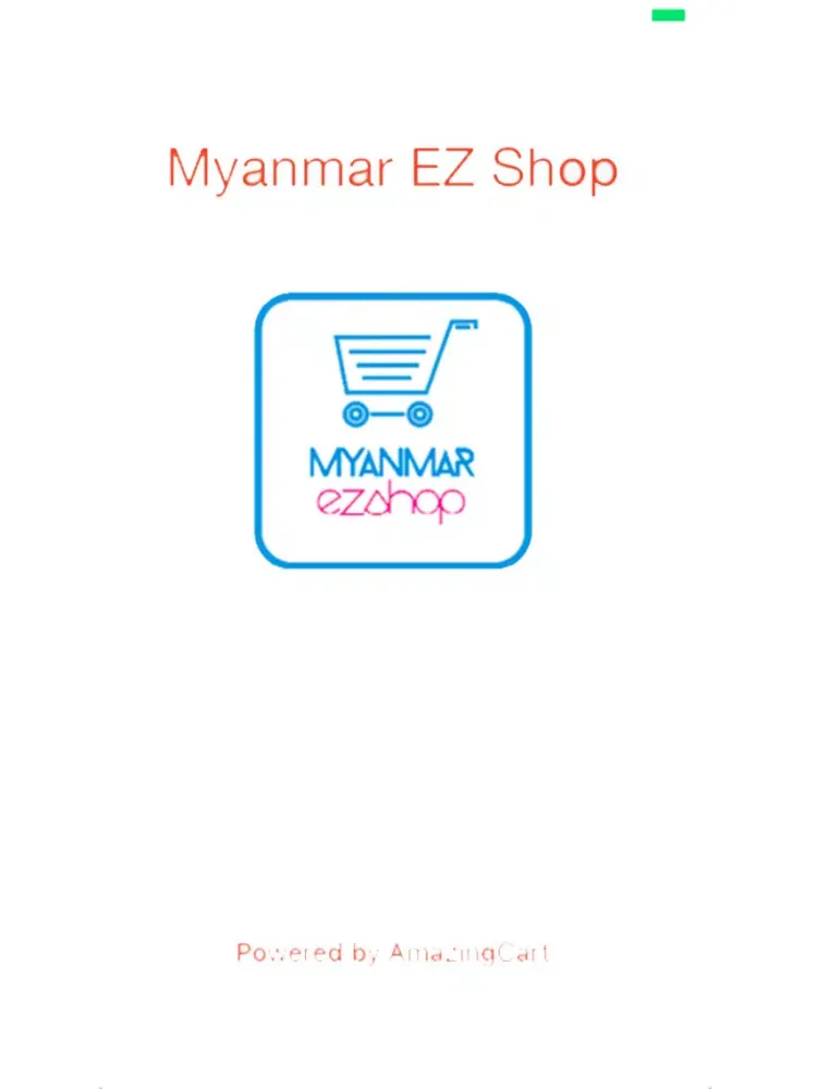 Tangkapan layar Myanmar EZ Shop iPad 
