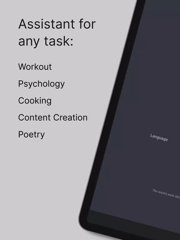 Chat AI: Chatbot Turbo iPad 应用截图