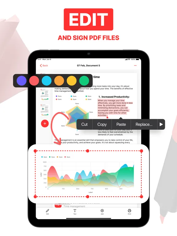 PDF Scanner: Sign & Edit Docs iPad  Screenshots