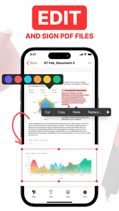PDF Scanner: Sign & Edit Docs Screenshots