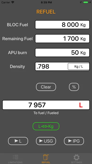 Ảnh chụp màn hình của Jet Fueling