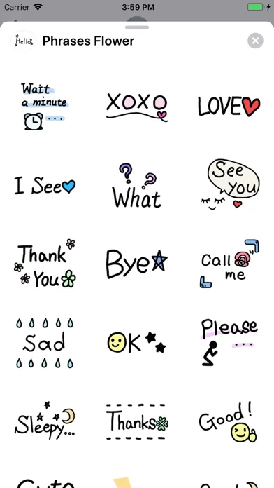 Quick phrases - stickers emoji Screenshots