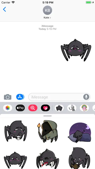 Скриншоты Spider - Emoji and Stickers