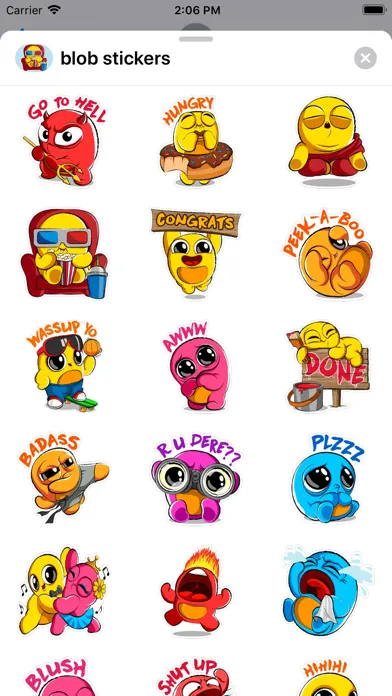 Boo emoji - weird stickers Screenshots