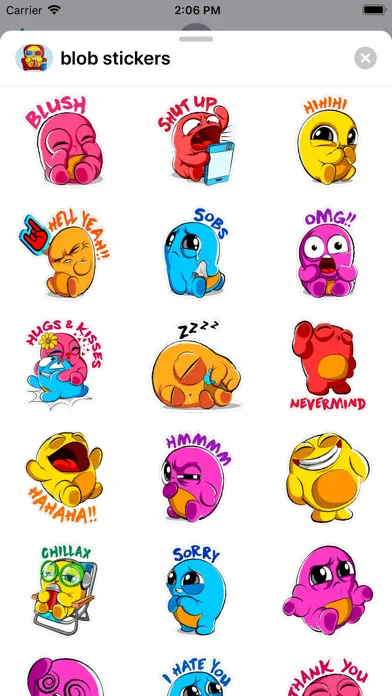 Boo emoji - weird stickers Screenshots