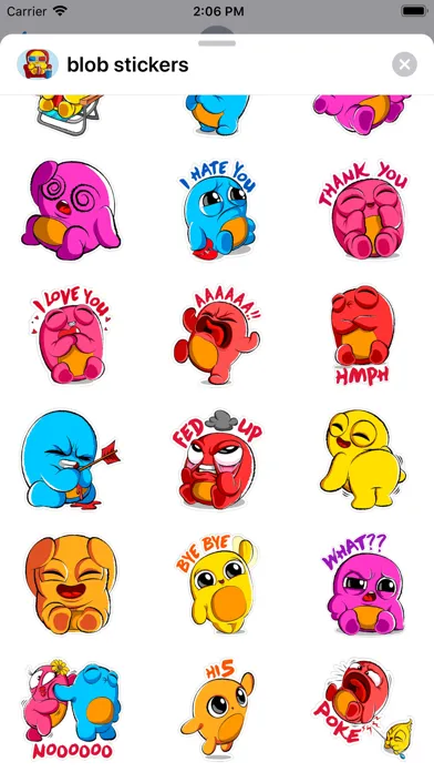 Boo emoji - weird stickers Screenshots