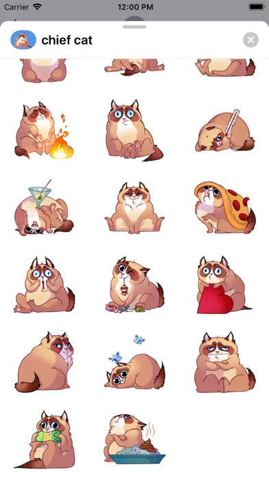 Cat - Stickers Emoji & smiley Screenshots
