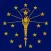 Indiana emoji - USA stickers