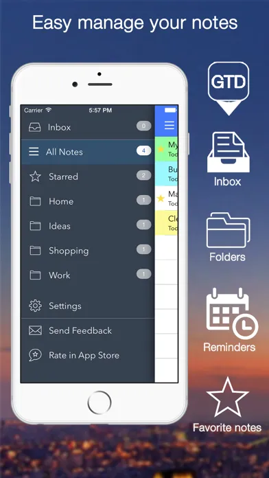 ภาพหน้าจอของ Note-Ify Notes