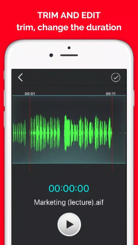 QuickVoiceEx - Voice Recorder, Audio Memos應用截圖