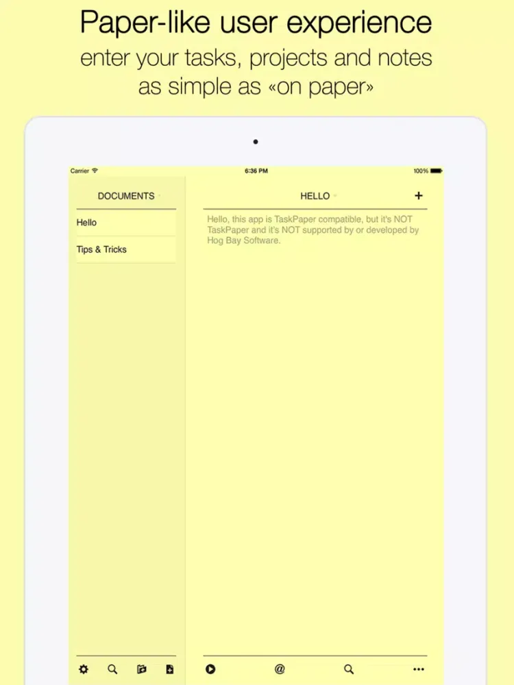 ภาพหน้าจอของ TaskOnPaper - Manage Your Personal & Professional Tasks with Ease iPad 