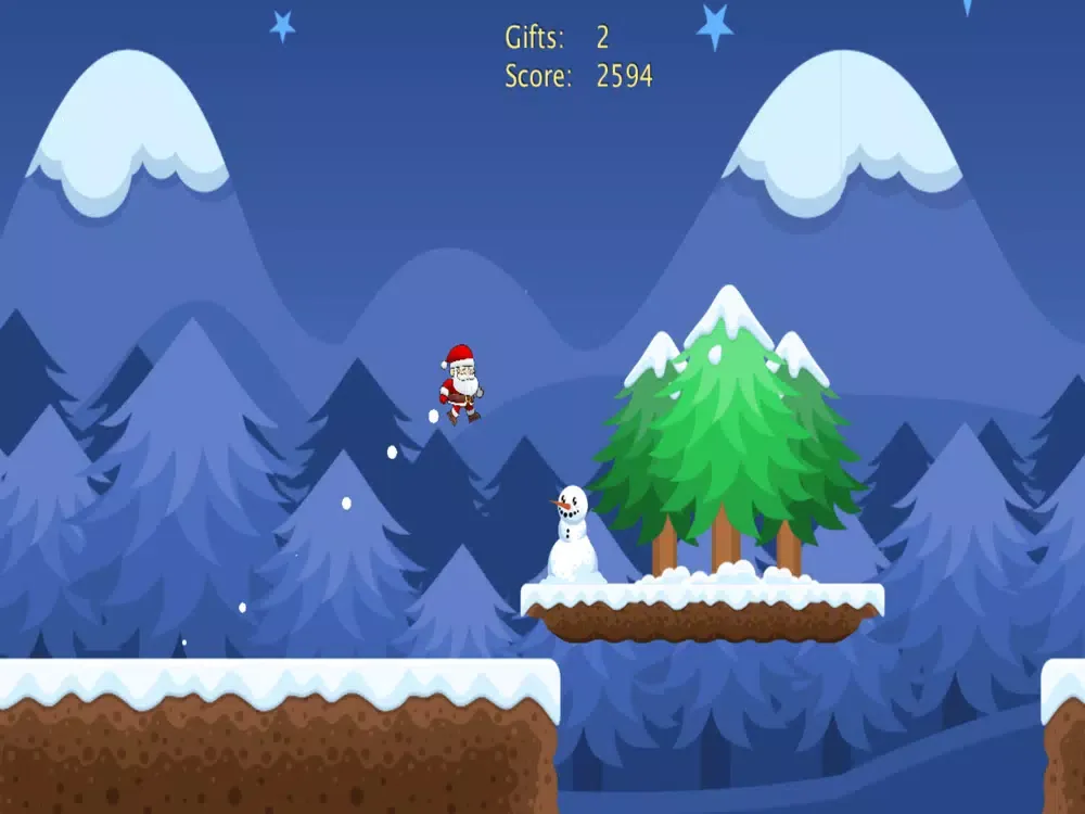 Santa Dad - Run With Fun iPad  स्क्रीनशॉट