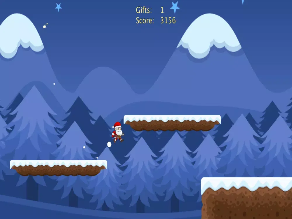 Santa Dad - Run With Fun iPad  स्क्रीनशॉट