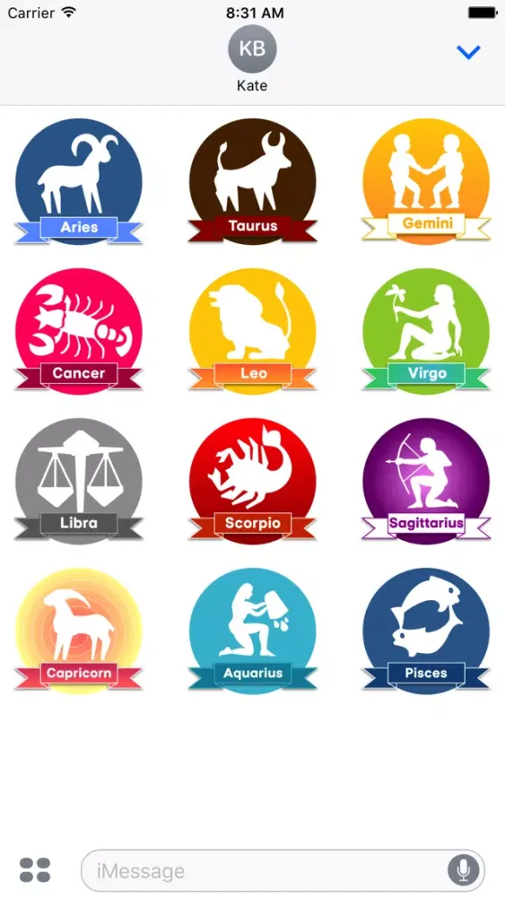 Capturas de tela do Best zodiac