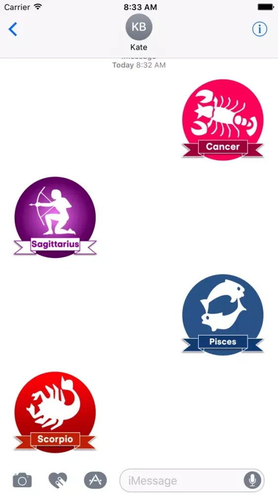 Capturas de tela do Best zodiac