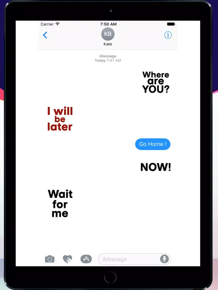 Ảnh chụp màn hình của Every day with stickers iPad 