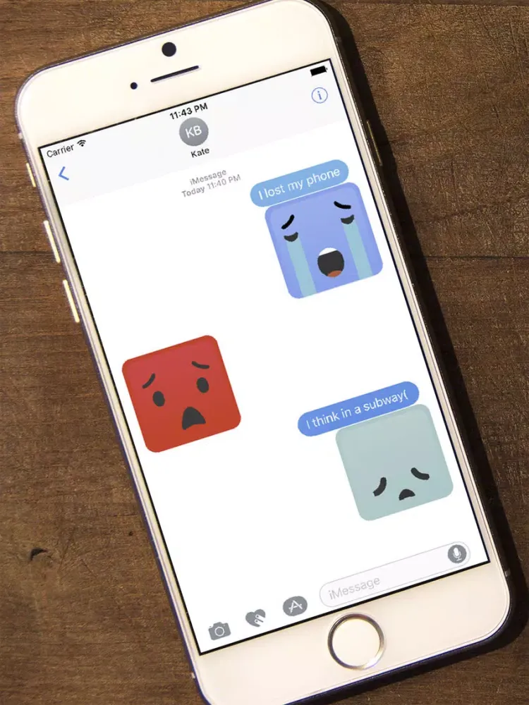 Ảnh chụp màn hình của Smile Me Sticker Pack Part 2 iPad 