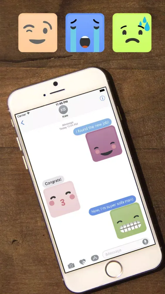 Ảnh chụp màn hình của Smile Me Sticker Pack Part 2