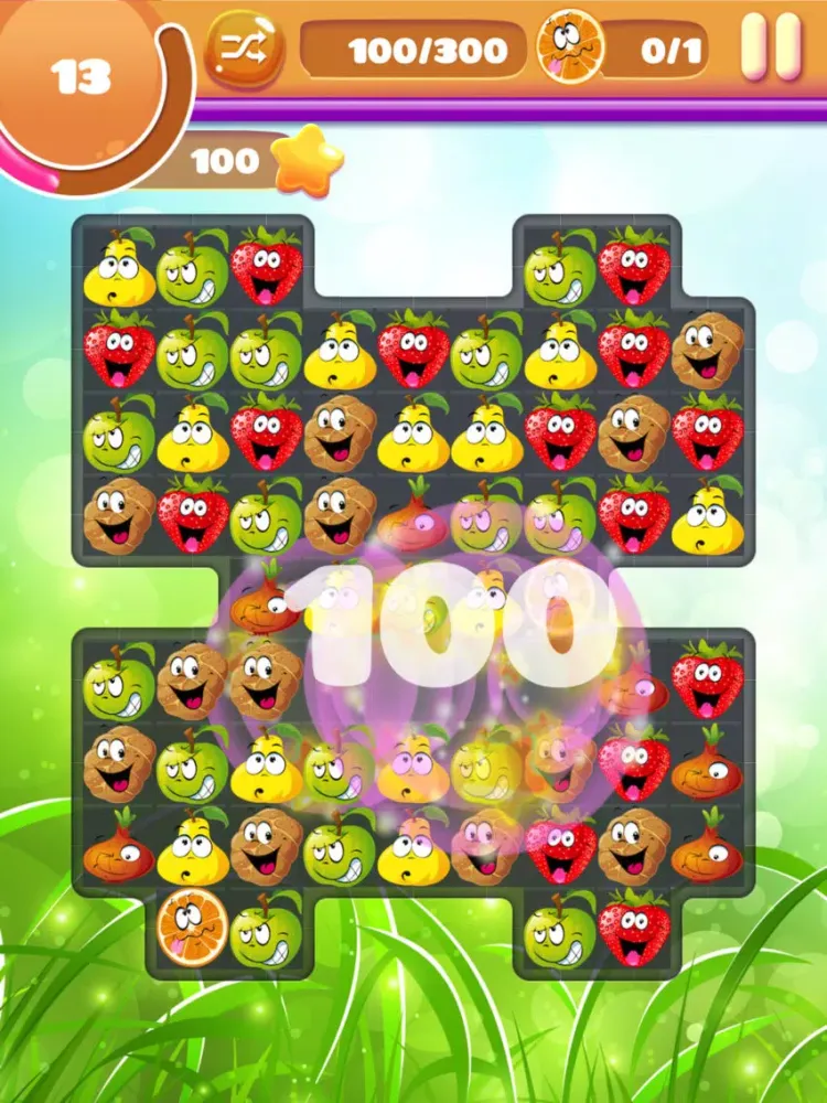 Garden Crash iPad 應用截圖