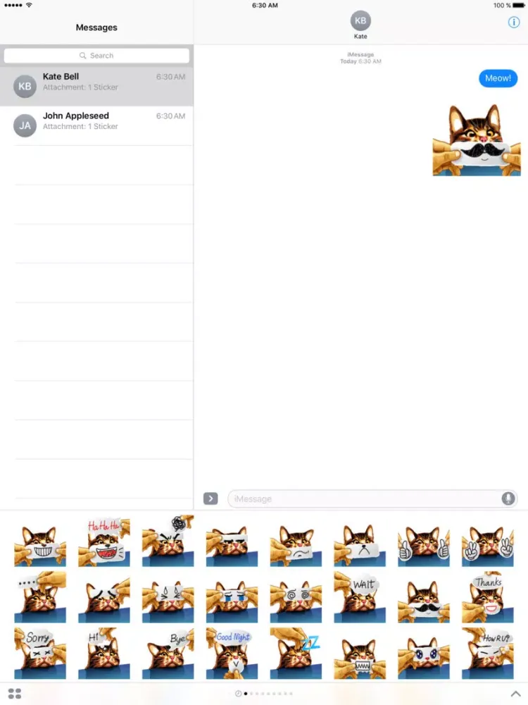 Zrzuty ekranu Meme cat iPad 