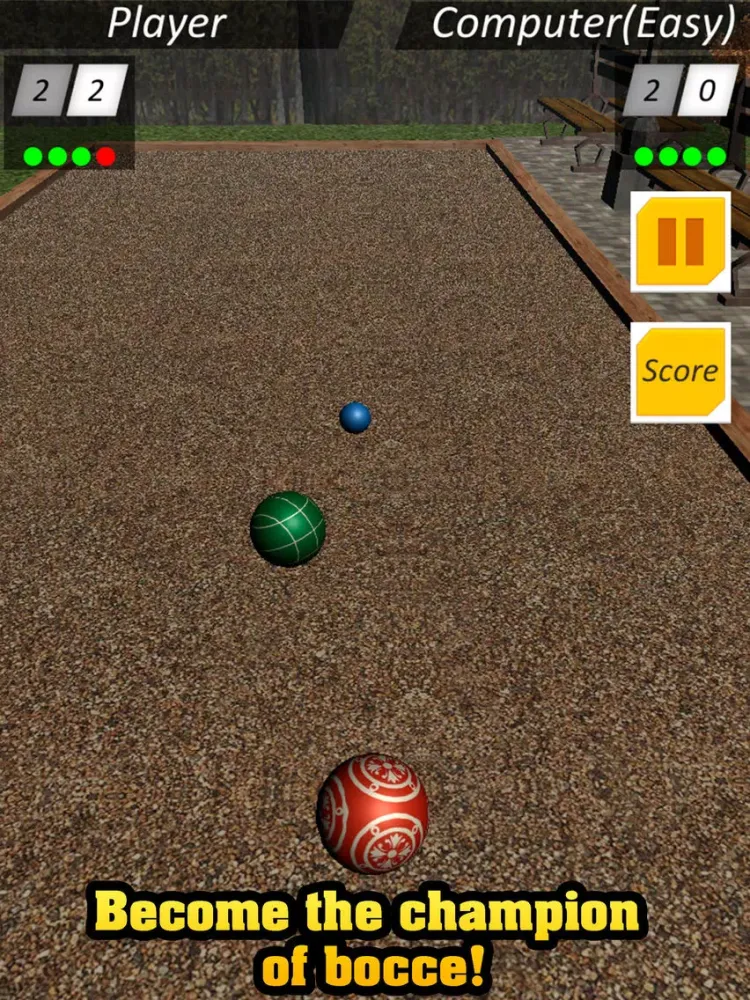 Bocce 3D Ball Sports Simulator iPad  سکرین شاٹس