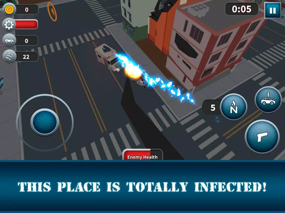 Tangkapan layar Zombie Safari Road Trip iPad 