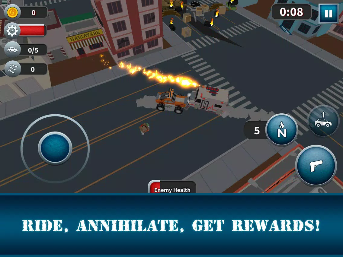 Tangkapan layar Zombie Safari Road Trip iPad 