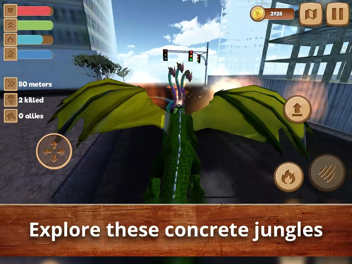 Zrzuty ekranu Dragon War - Fantasy Town iPad 
