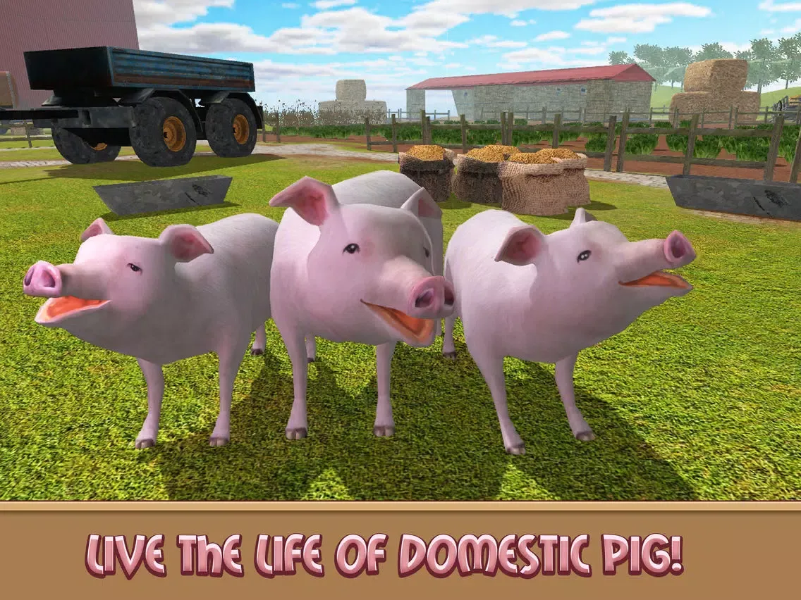 ภาพหน้าจอของ Life of House Pig Simulator iPad 
