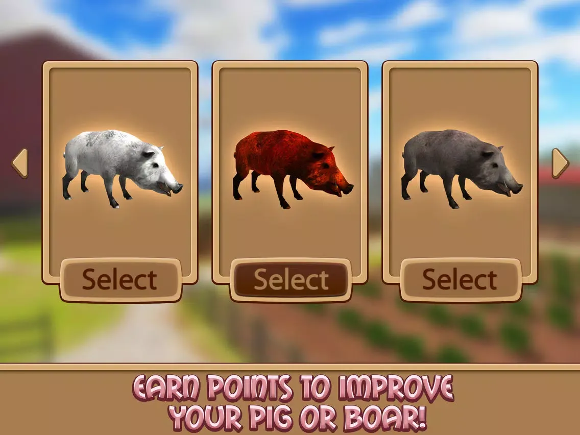 ภาพหน้าจอของ Life of House Pig Simulator iPad 