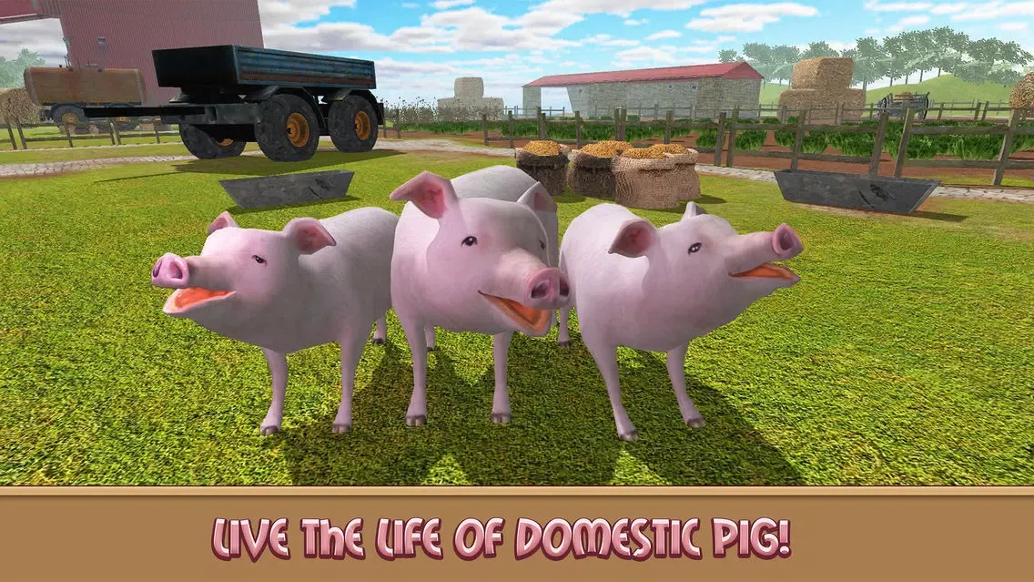 ภาพหน้าจอของ Life of House Pig Simulator