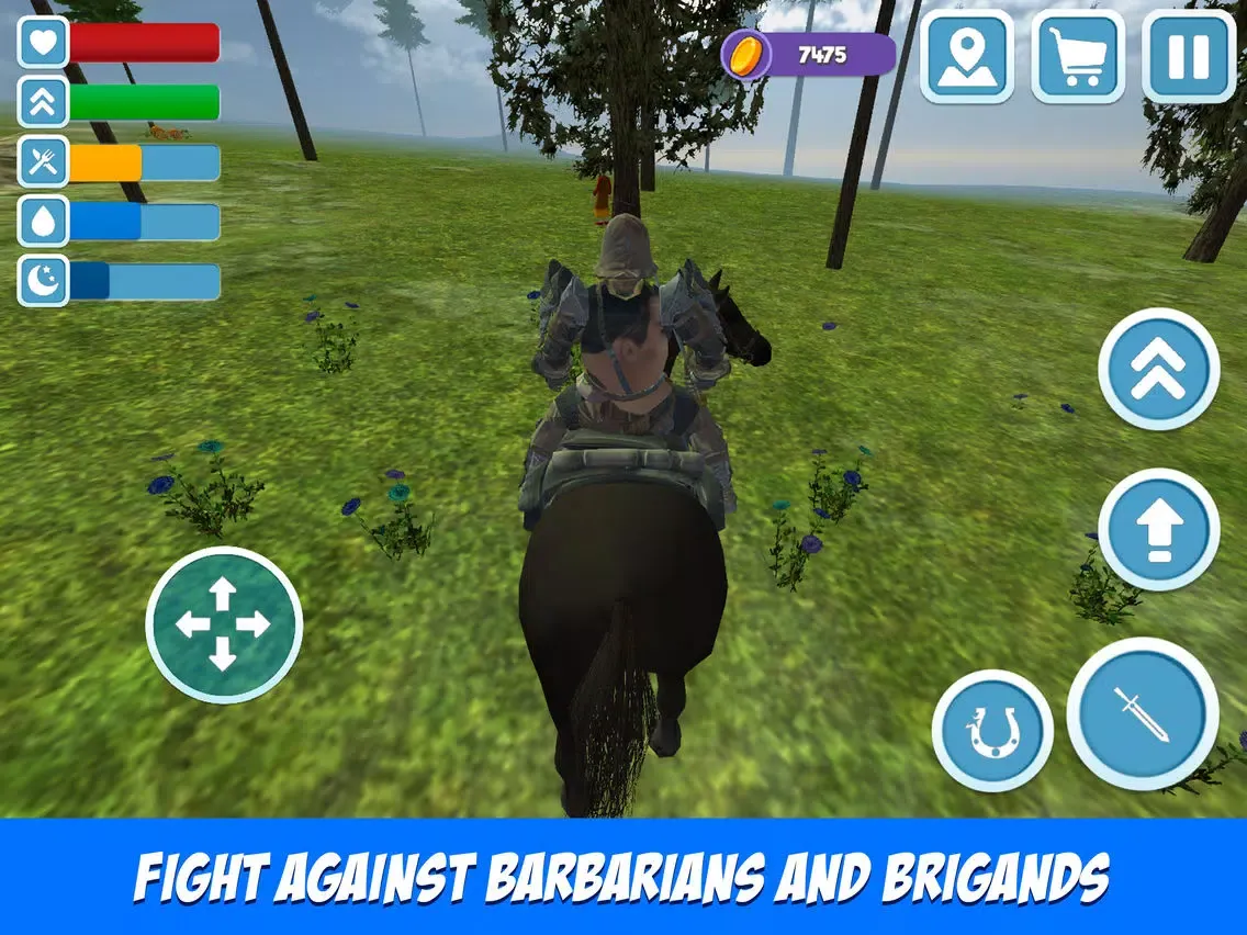 ภาพหน้าจอของ Horse Tale - Adventure Quest iPad 