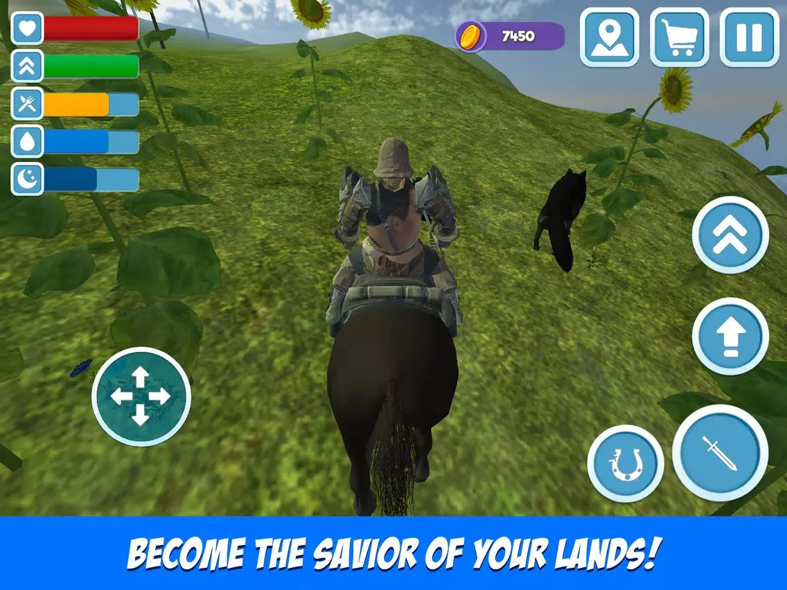 ภาพหน้าจอของ Horse Tale - Adventure Quest iPad 