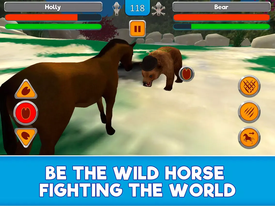 تصاویر Angry Horse Fighting Cup iPad 