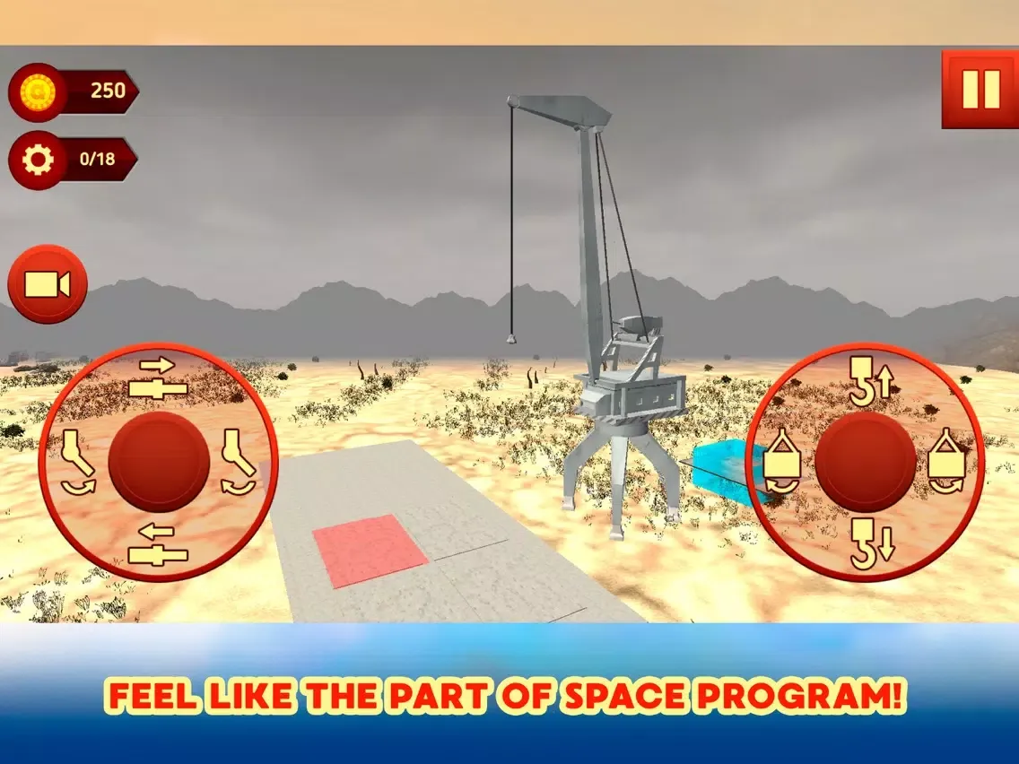 Capturas de tela do Space Station Building Sim iPad 