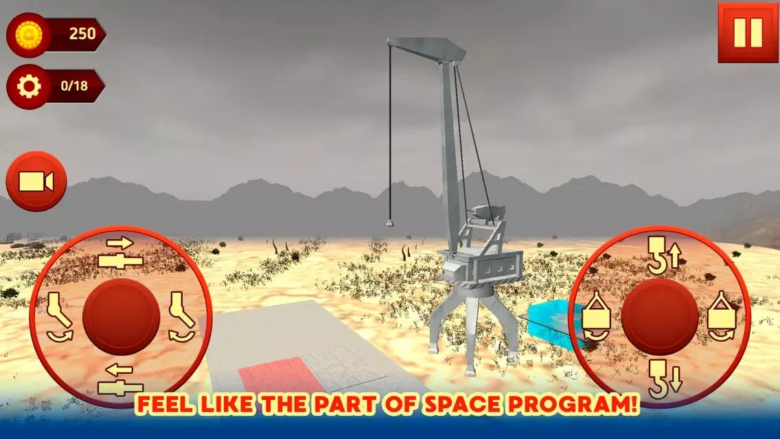 Capturas de tela do Space Station Building Sim