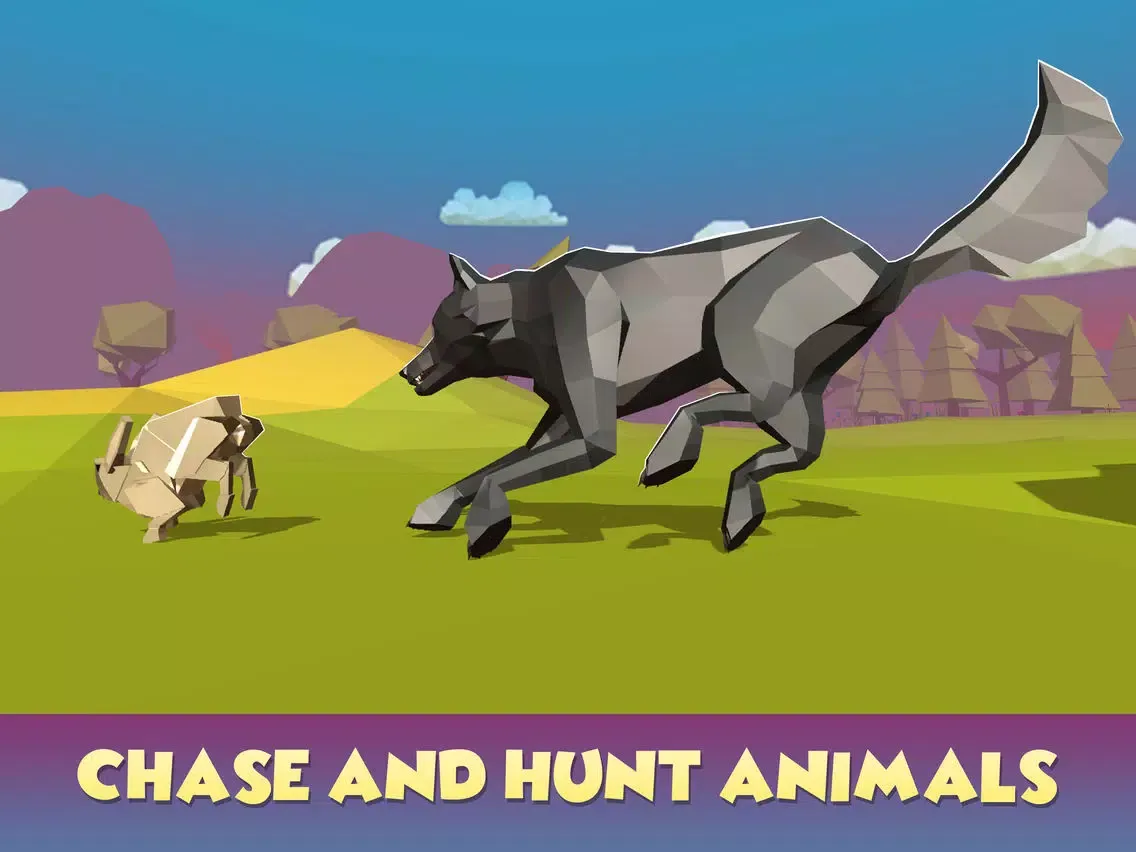 Tangkapan skrin Wolf Family Quest Online iPad 