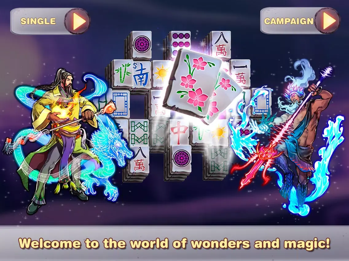 Captures d'écran de Fairy Mahjong Magic Quest iPad 